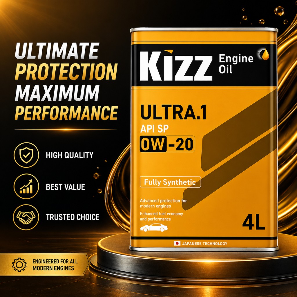 KIZZ ULTRA.1 Engine Oil — 4L