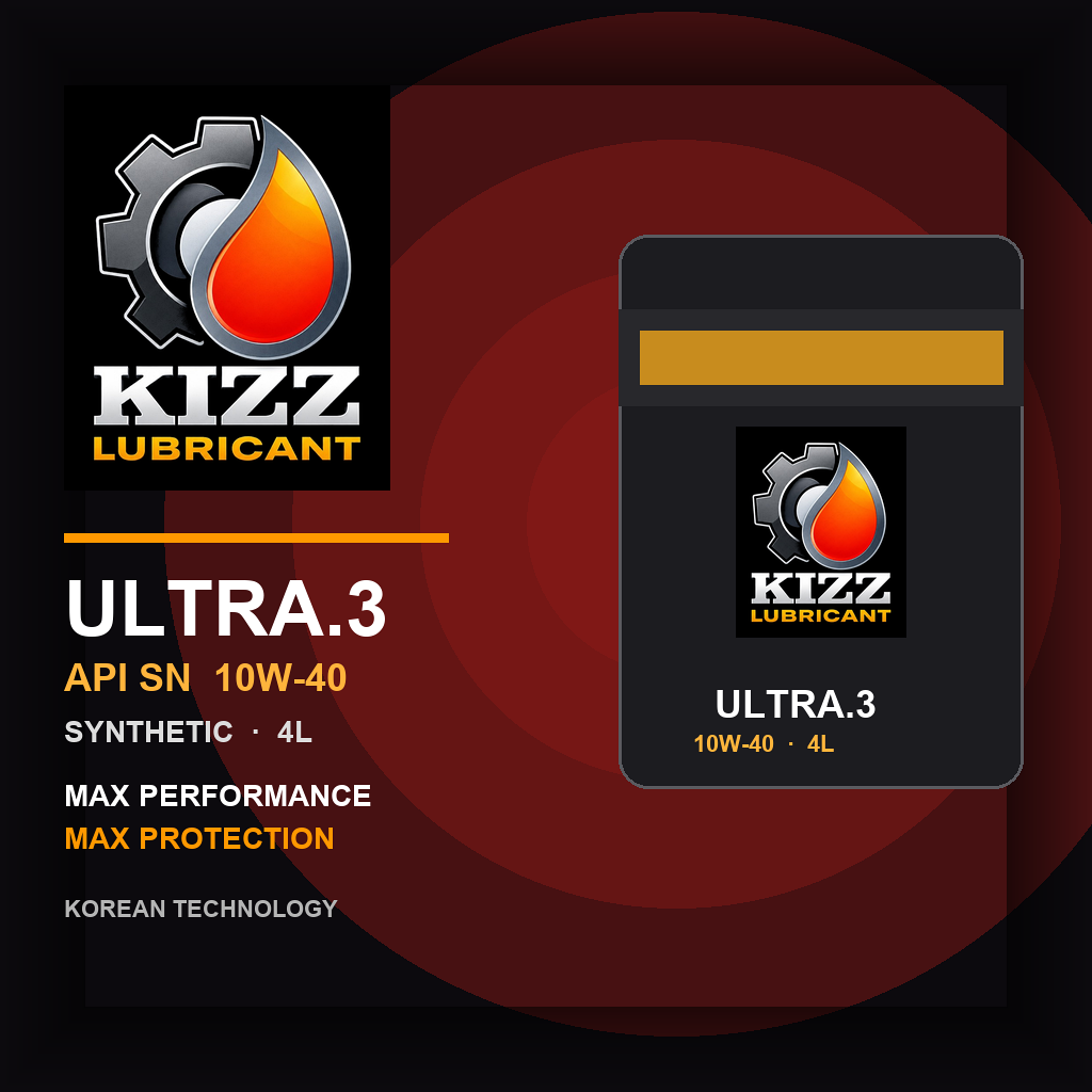 KIZZ ULTRA.3 Engine Oil — 4L